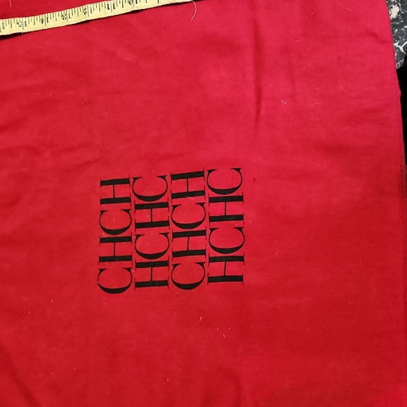 Carolina Herrera Red Storage Bag - Picture 2 of 2
